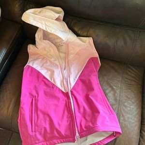 G/Fore women’s size L hooded vest. Worn once